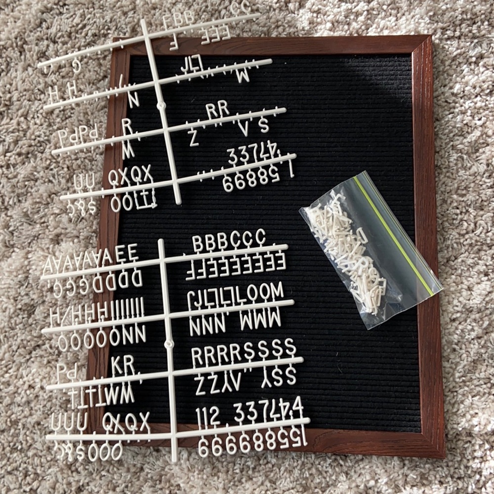 Letter board